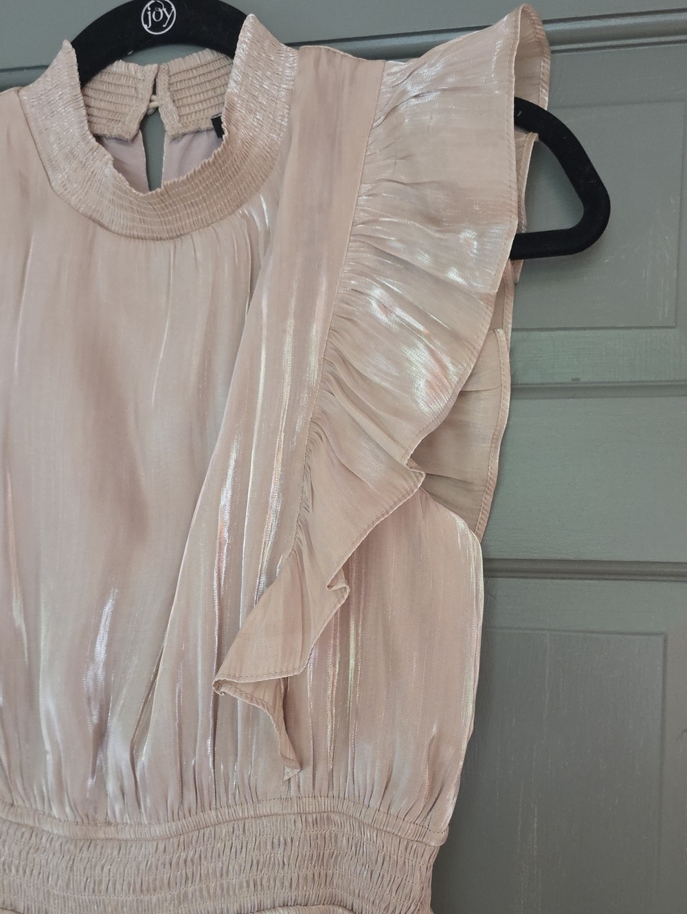 WISHLIST Elegant Midi Ruffle Dress - Picture 6 of 7